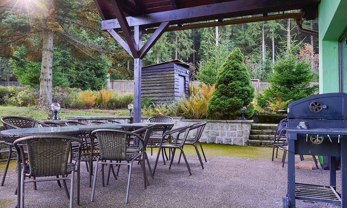Smrzovka House | Stunning private villa with private pool, WIFI, TV, terrace, panoramic view and parking