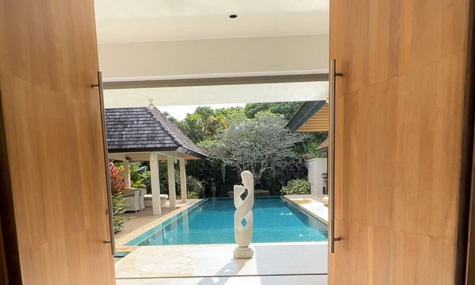 Si Sunthon Villa | Stunning private pool villa in a quite location close to amenities