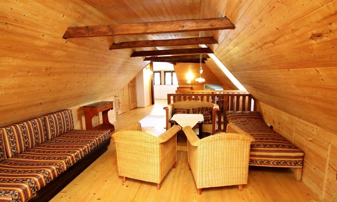 Predotice Villa | Stunning private villa for 6 guests with hot tub, WIFI, TV and parking
