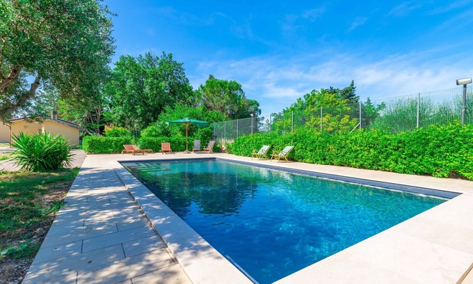 Urbisaglia House | Stunning private villa for 7 people with WIFI, private pool, TV, patio, panoramic view and parking