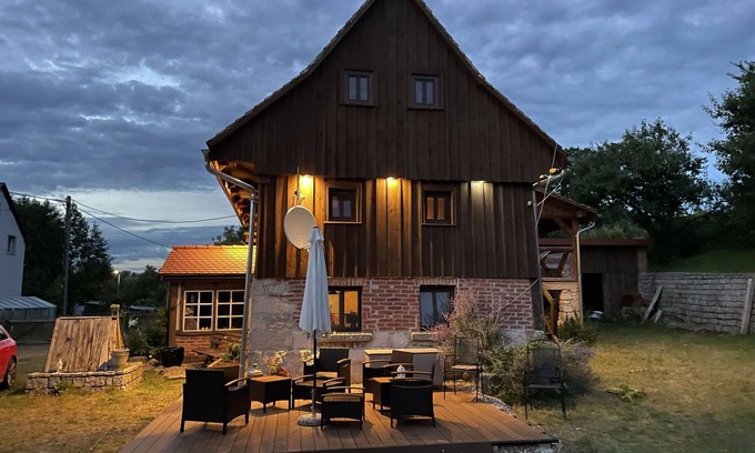 Lwowek Slaski Villa | Stunning private villa for 6 people with WIFI, TV, terrace, pets allowed, panoramic view and par.