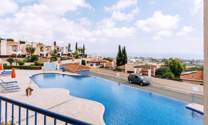 Tremithousa Apartment | Stunning Sea & Sky View- 3BR, Pool ,Amazing Balcony