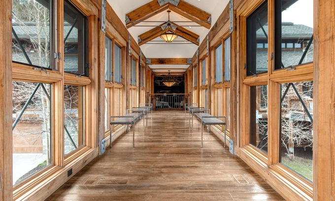 Park City Ski Chalet | Stunning ski in/out estate. Ultimate mountain getaway with private hot tub, 6 bedrooms
