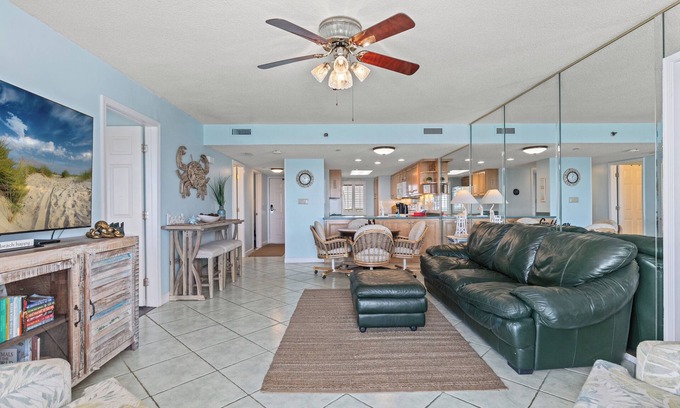 Lower Grand Lagoon Condo | Stunning Top-Floor 3BR Condo 1306 with Panoramic Gulf Views