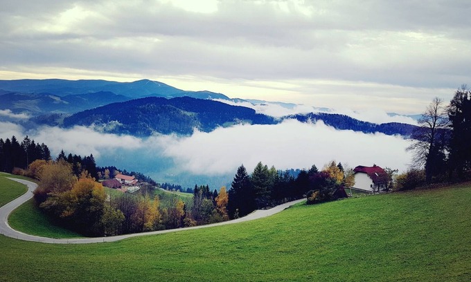 Dravograd House | Stunning views from house on the hill