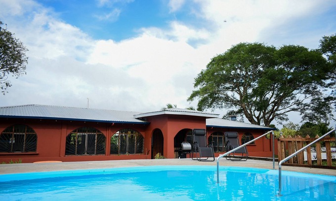Fortuna Cabin | Stunning Volcano View! Large Home & Pet Friendly!