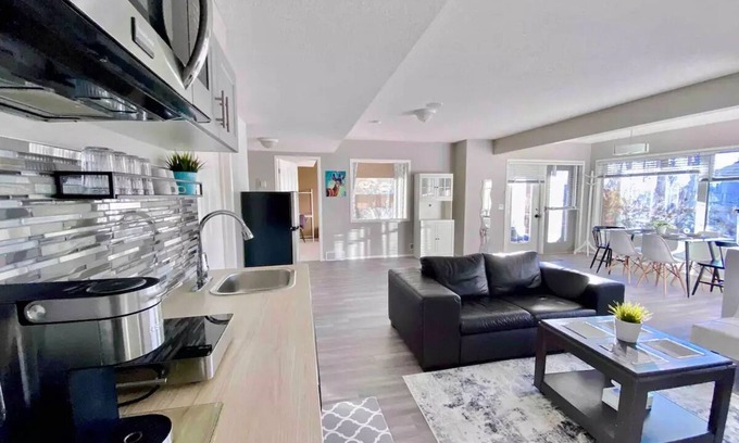 Springbank Hill House | Stunningly Private, Spacious, & Bright Walkout Suite