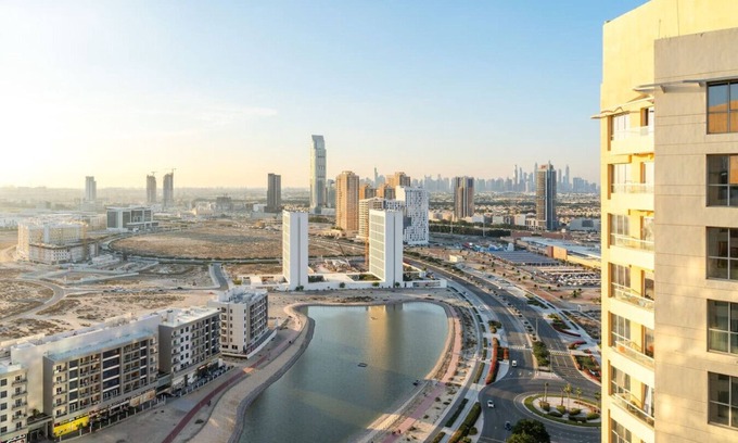 Dubai Production City Apartment | Stylish 1BR Retreat in Dubai | Lake Views, Pool, Gym & Prime City Location