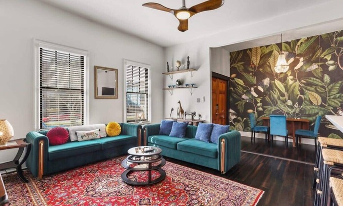 Saint Thomas Development Apartment | Stylish 2BR | Garden District | Historic Luxury