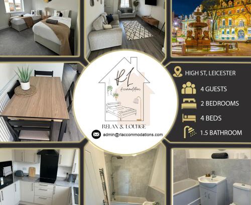 Barwell Apartment | Stylish Barwell Home B with Free Parking - Sleeps 4