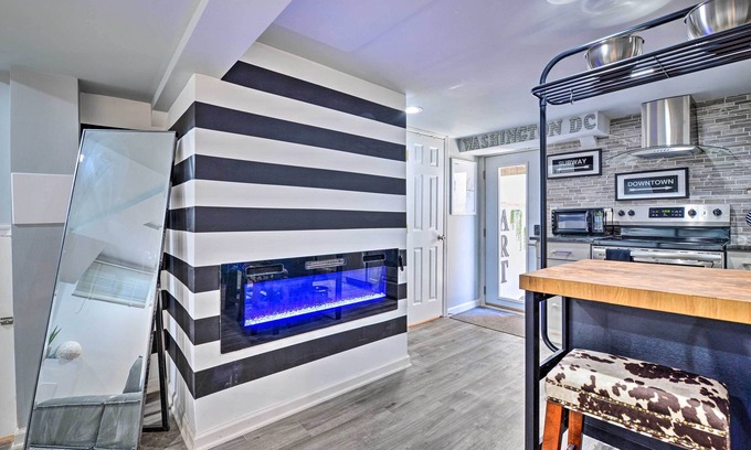 Michigan Park Apartment | Stylish DC Studio ~ 5 Mi to National Mall!