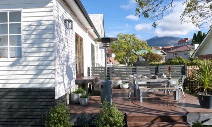 New Town House | Stylish home with outdoor spa close to the heart of Hobart