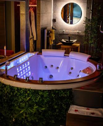 Saint-Blimont House | Suite Romantique avec Spa Privatif Sauna & Ambiance cosy Baie de Somme