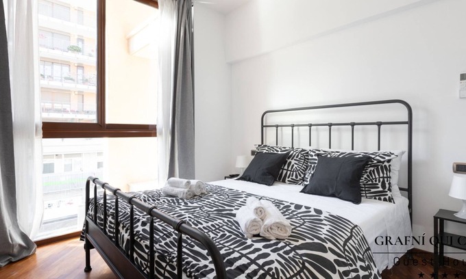 Centro Giano Apartment | [Suite1] - P. Bath, Airport, Fiera, P. Leonardo