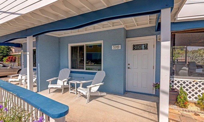 Port Canaveral House | Sun-Kissed Getaway: Beach Bungalow Just Steps from Cocoa Beach Seashore