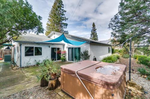 Orangevale House | Sun-Kissed Orangevale Home with Private Hot Tub!