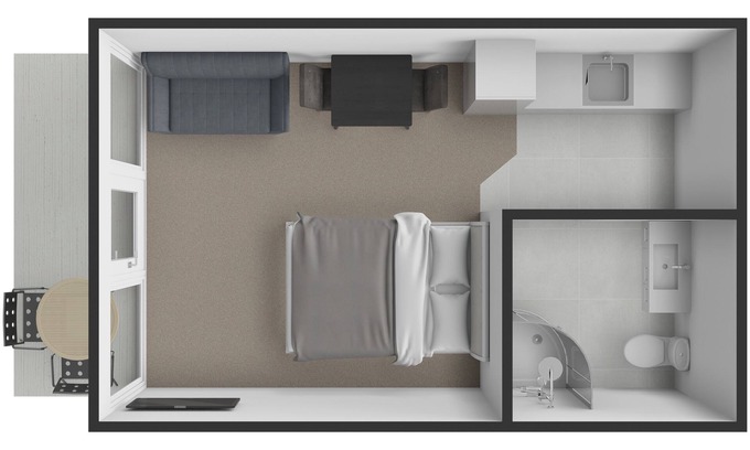 Wellsford Apartment | Sun Valley Motel - Unit 1 Studio