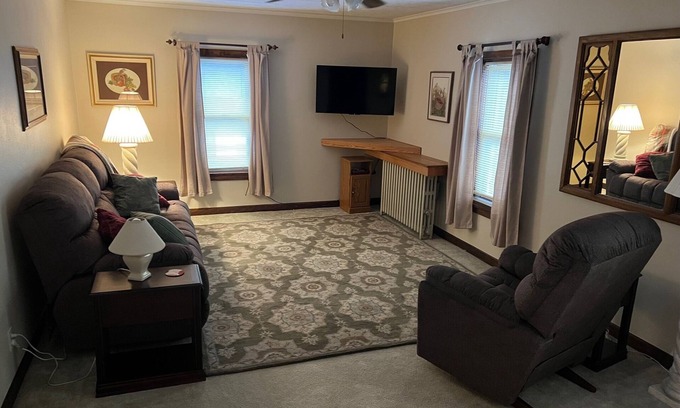 Wakefield Apartment | Sunday Lake Retreat - ski hills, ATV, snowmobile trails, waterfalls and Porkies.