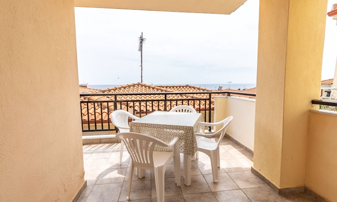 Nea Skioni Apartment | Sunday Mood Family Apartment with Sea View