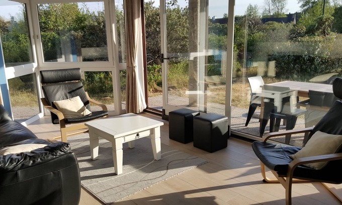 De Panne Apartment | Sunny ground floor apartment with terrace, garden and view of the dunes