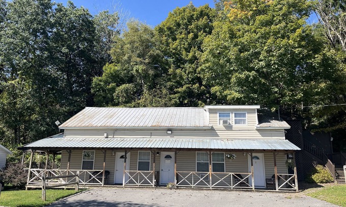 Cooperstown Apartment | Sunnyside Apartment 1#, 1 of 3 - Great location, pool, 1/2 mile to Dreams Park