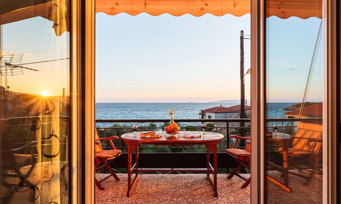 Kardamyli Apartment | Sunset Serenity - Kardamili Seaside Getaway