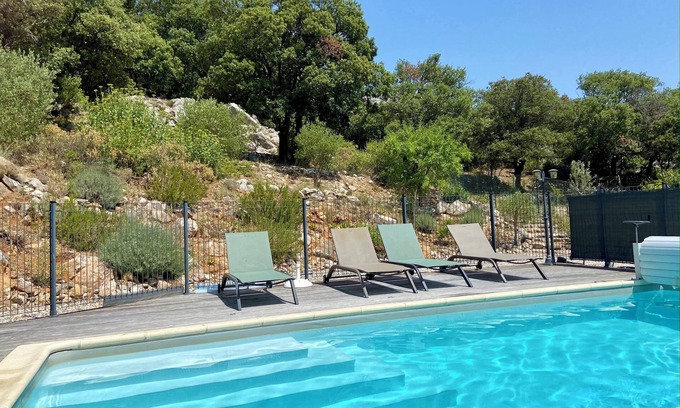 Duilhac-sous-Peyrepertuse Villa | Superb VILLA, swimming pool, air-conditioned, MAGNIFICENT VIEWS, cathar country