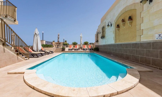 Santa Maria Estate Apartment | Superb villa 3, inviting pool and spacious outside space.Fully airconditioned.