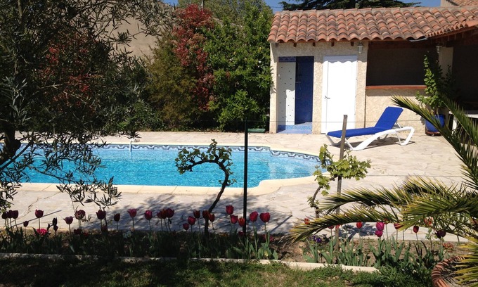 Grans Villa | Superb villa, private pool, poolhouse, garden, quiet ideal family