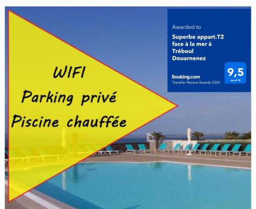 Treboul Apartment | Superbe appart.T2 face à la mer à Tréboul Douarnenez