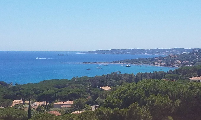 La Nartelle Apartment | Superbe Appartement Ste Maxime, Terrasse Solarium vue mer 180°