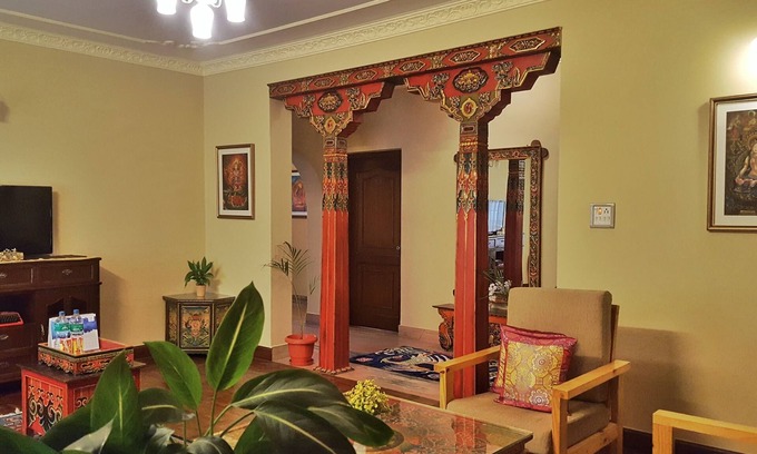 Kathmandu Apartment | SUPERHOST | Artistic Tibetan themed 3 bedroom apartment at Karma Suites