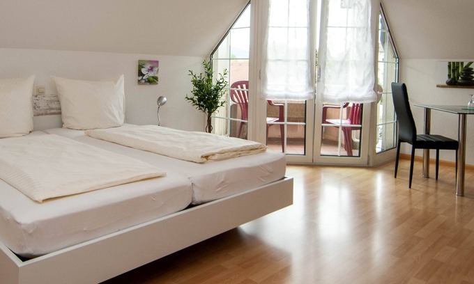 Bad Saeckingen Apartment | Superior double room with shower and WC