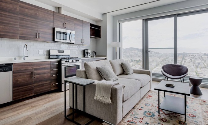 Civic Center Apartment | Sweet Hayes Valley 1BR w/Pool, Spa, Gym, Sports & A/C, by Blueground