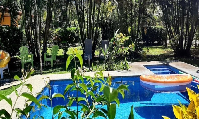 Playa Coyote House | Sweet Retreat, close to the beach - Sleeps 3 People - with Pool!