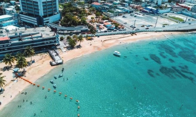 Aguadilla Pueblo Apartment | Sweet Sunset II- Rompeolas Beach
