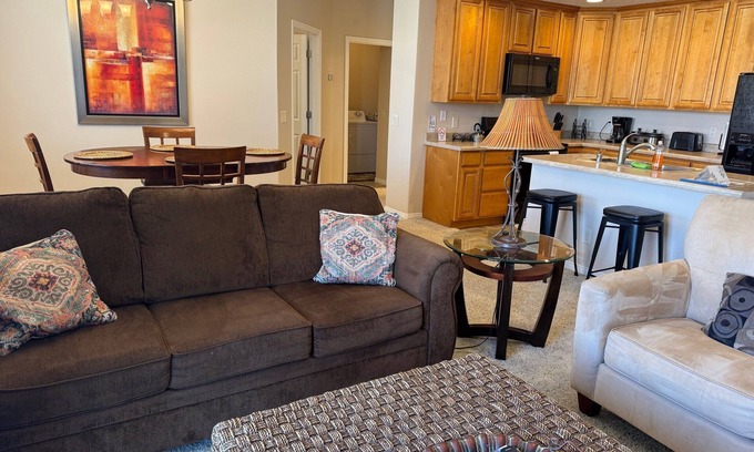 Mesquite Condo | Tailwind Terrace by Mesquite Vacation Rentals with Private Balcony, Community Pool and $510 in free daily activities