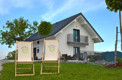 Bostanj House | Tanja s Holiday Home in Nature with sauna and hot tub