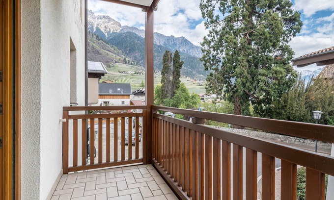 Parcines Apartment | 'Taufner Apartment C 106' with Mountain View, Garden & Wi-Fi