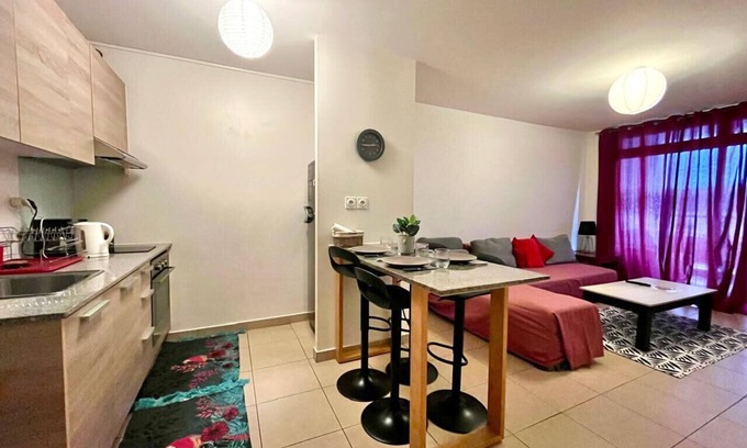 Papeete Apartment | TEMEAO T2 - Centre Papeete, near Quai du Ferry