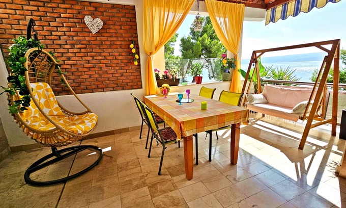 Central Dalmatia Apartment | Tempera 2- terrace,sun&beach-BEST PRICE