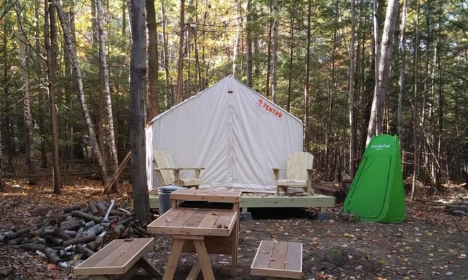Hollis Center Other | Tentrr Signature Site - Deerwander Camp B
