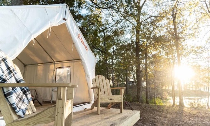 McComb RV Rental | Tentrr State Park Site - Mississippi Percy Quin State Park - Eastside Lakeview E