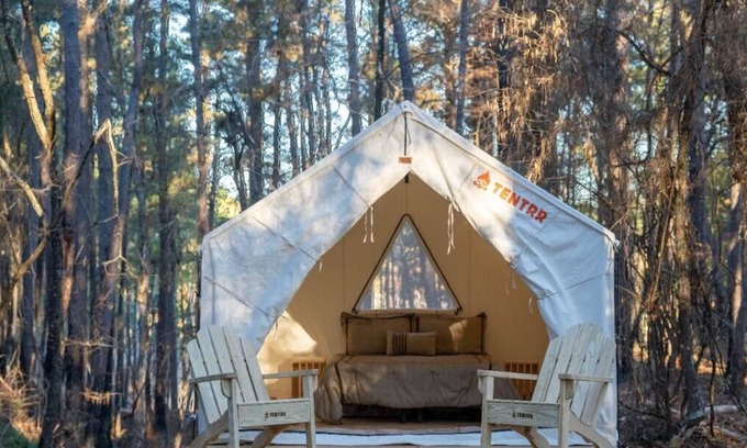Quitman RV Rental | Tentrr State Park Site - Mississippi Clarkco State Park - Highridge G - Single C