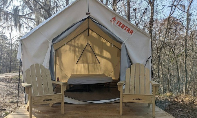 Saint Landry RV Rental | Tentrr State Park Site - Louisiana Chicot State Park - Site E - Single Camp