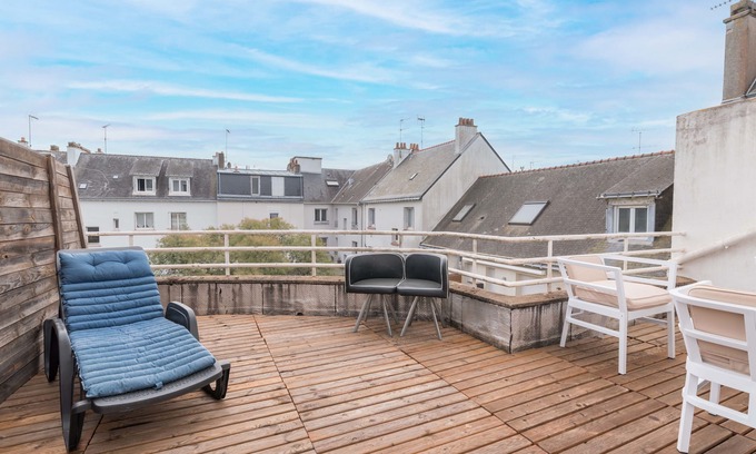Saint-Nazaire Apartment | TERRASSE DU MAINE - Centre ville - Wifi