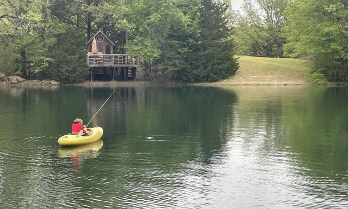 Elmo RV Rental | Texas Safari Camp-Family Friendly Tent Sites w/Fishing,Paddling,Swimming&Hiking