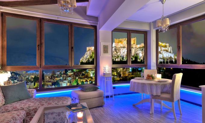 Psirri Apartment | The 1 and only Acropolis penthouse!