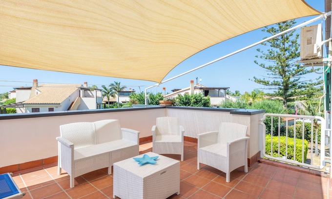 Piana Calzata Apartment | The 2 terraces. 8 Places, 3 Rooms.