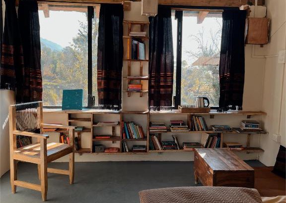 Bir Apartment | The Attic Library - Cottage II